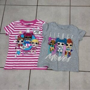 LOL Surprise Girls Casual T-shirts size M(8).‎